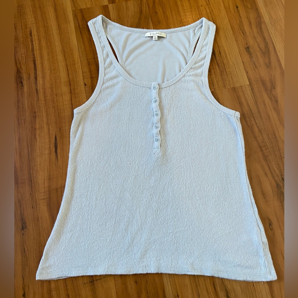 Z Supply Henley Tank Top